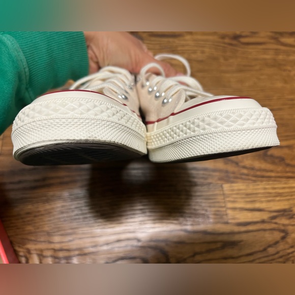 Chuck 70 Vintage Canvas in Parchment/Garnet/Egret - Picture 6 of 14